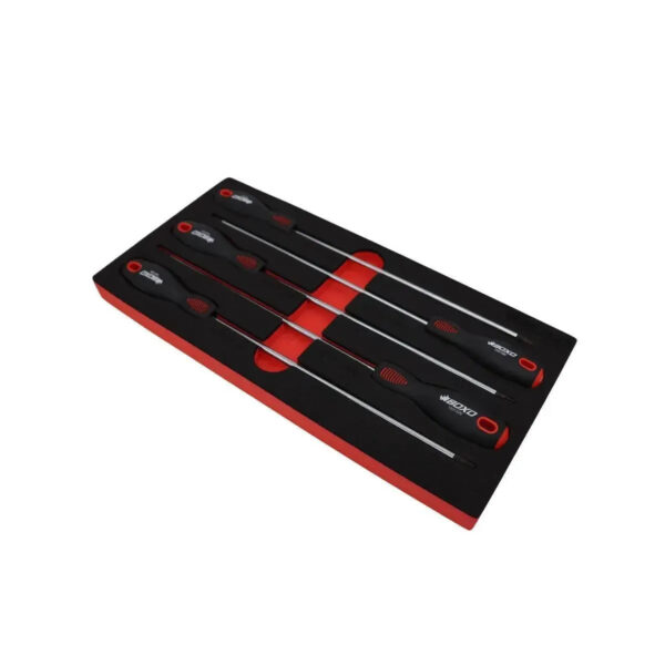 Maltova 5-Piece Long Reach Torx Screwdriver Set | EVA Foam Storage - Image 2