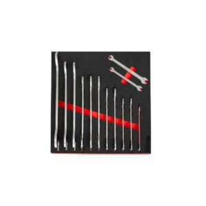 Maltova 13-Piece Ultra-Thin Double Open-Ended Spanner Set | EVA Foam Storage