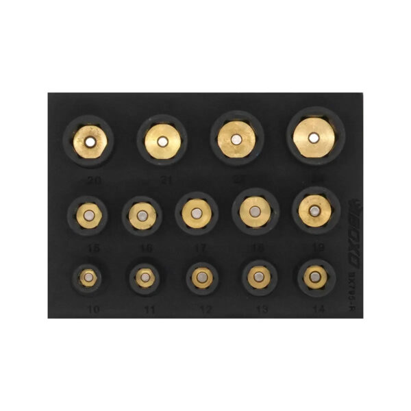 Maltova 14-Piece 1/2" Drive 6-Point Impact Magnetic Socket Set | EVA Foam Organizer