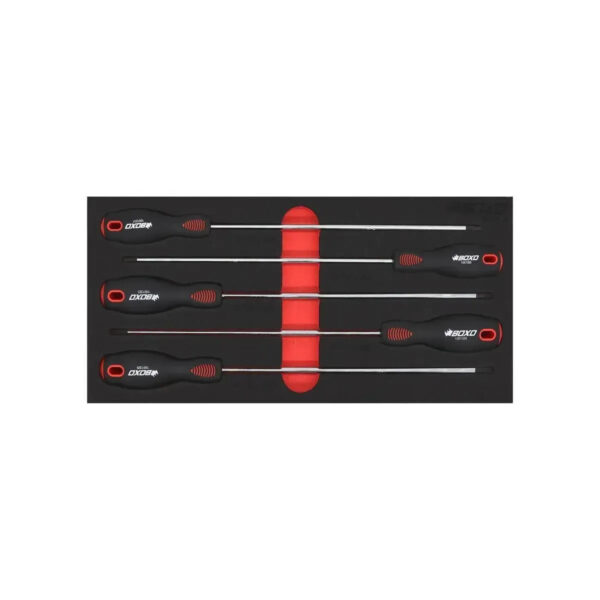 Maltova 5-Piece Long Reach Torx Screwdriver Set | EVA Foam Storage